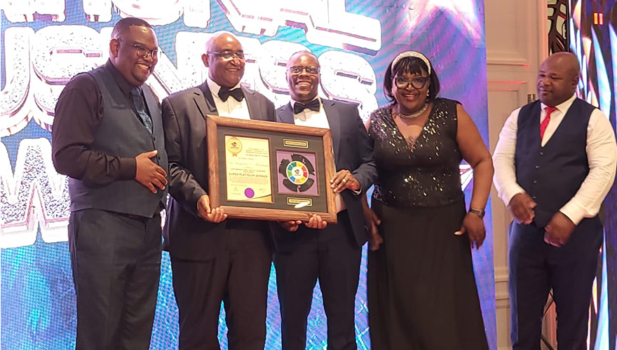ENG. Munodawafa Recognised for Public Sector Leadership Excellence